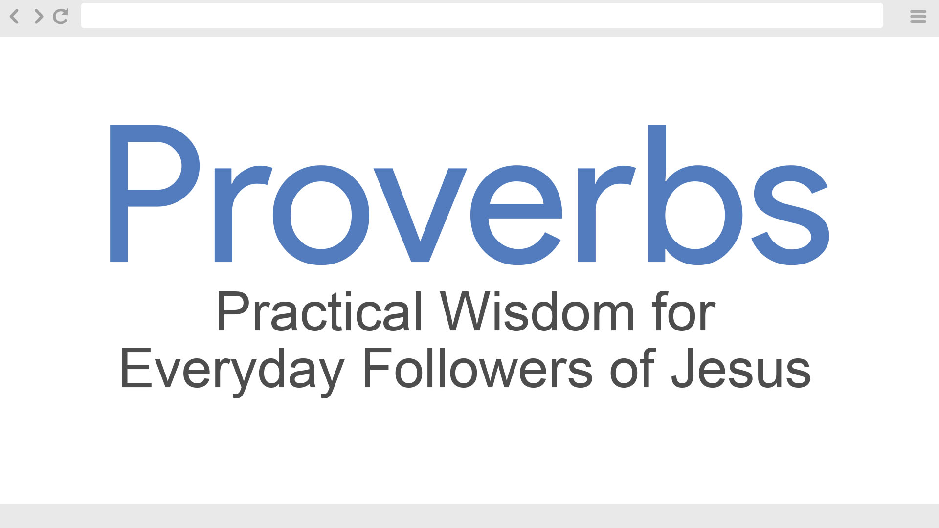 Practical Wisdom on Money