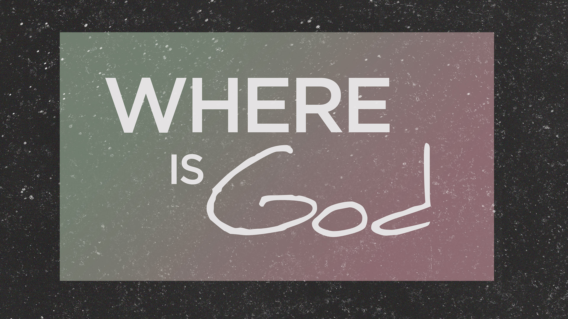 God Is at Work to Deliver His People
