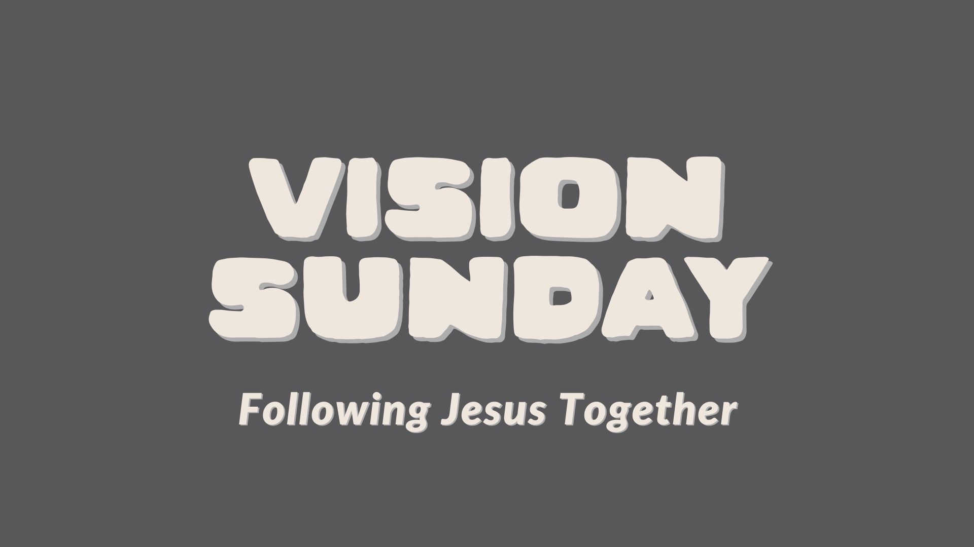 Following Jesus Together